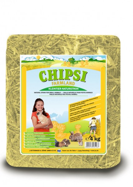 Chipsi Farmland Stroh - 4 kg