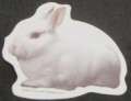 Aufkleber Kaninchen Weiß - klein
