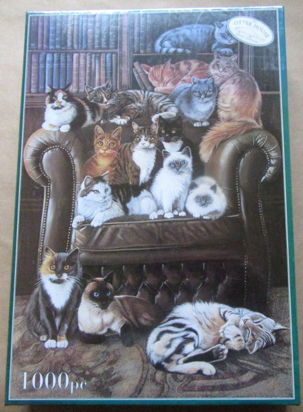 Puzzle "Cat´s in the Library"