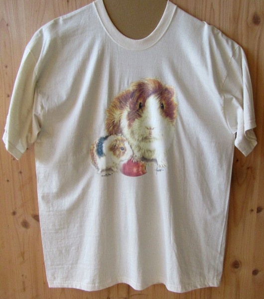 T-Shirt mit Meerschweinchen Motiv I