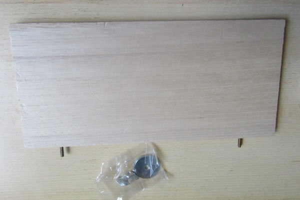 Sitzbrett für Gitterkäfig - 28 x 13 cm