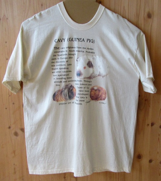 T-Shirt mit Meerschweinchen Motiv II